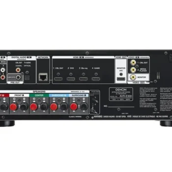 Denon AVR-E300 5.1 AV Receiver in kenya at mtronics audio shop.