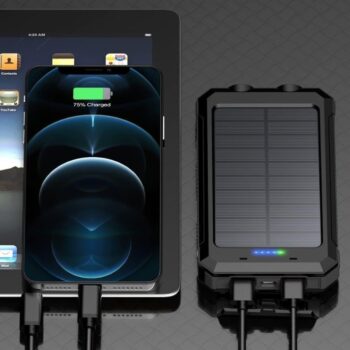 Feeke Solar Charger Power Bank 36800mAh (Deep Orange) in kenya at mtronics audio shop