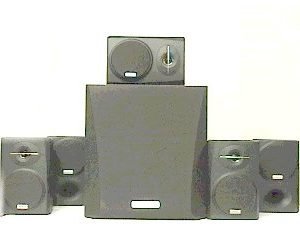 Kenwood KS-303 HT Bookshelf Speakers in kenya at mtronics audio shop