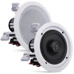 In-Wall / In-Ceiling Speakers, 2-Way Flush Mount Home Speaker Pair in kenya at mtronics audioshop