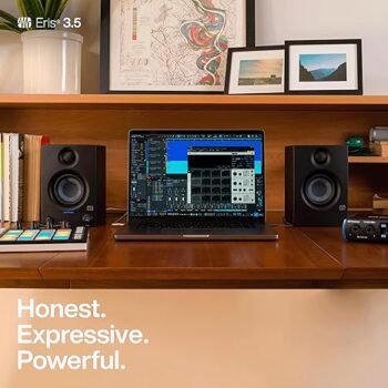 PreSonus Studio Monitors, Pair — Powered, Active Monitor Speakers for Near Field Music Production, Desktop Computer, Hi-Fi Audio In Kenya at Mtronics audioshop