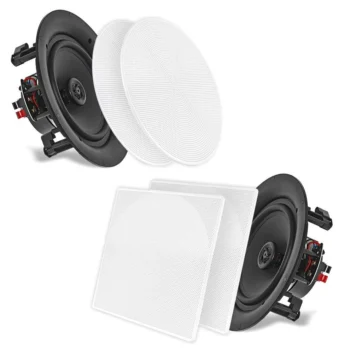 Pyle Home PDSC66 6.5" Ceiling/Wall Speakers New in Open Box
