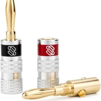 Sewell Direct SW-29751-6 Silverback Banana Plugs in kenya at mtronics audio shop