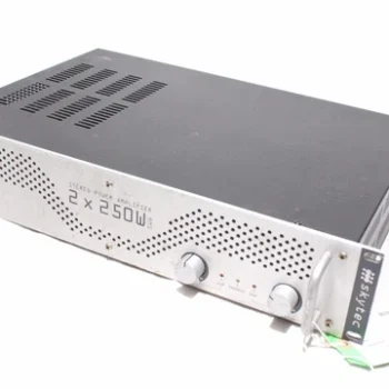 Skytec Tec6500 2 x 250W Rms Stereo Power Amplifier