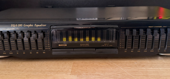 TEAC EQA-180 Graphic Equalizer - Powers On in kenya at mtronics audio shop
