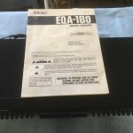 TEAC-EQA-180-Graphic-Equalizer-Powers-On